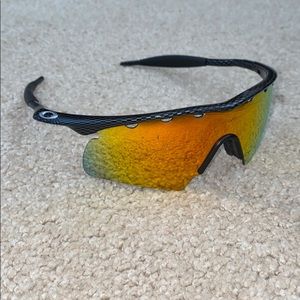 Carbon fiber Oakley M frame sunglasses